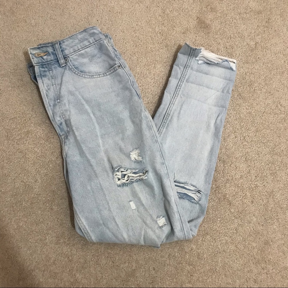 H&M High Waisted Mom Jeans